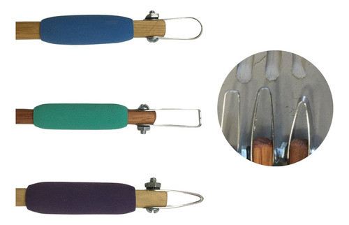 Kit De 3 Esgrafiadores - Modelo De Puntas 4 - 5 - 6 0
