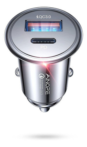 Adaptador De Cargador De Coche Usb 0