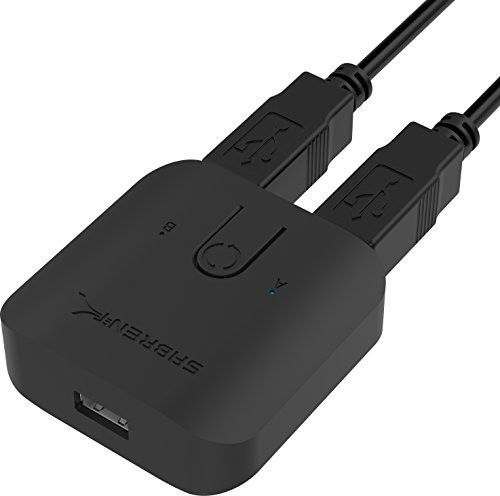 Sabrent Usb 2.0 Sharing Switch For Multiple Computers And 0