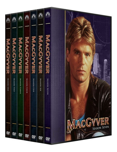 Macgyver Pack Serie Completa Temporadas 1234567 Latino Dvd 0