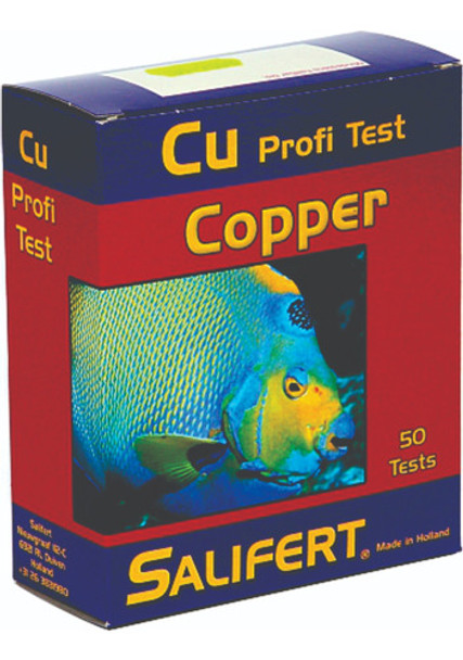 Teste De Cobre Salifert Aquário Marinho 0