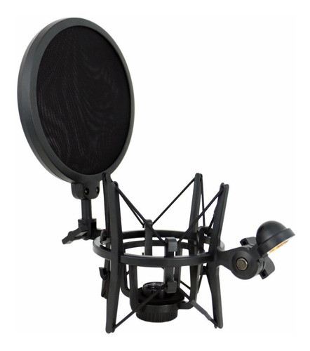 Sj Shockmount Aranha C/ Pop Filter Arcano Mn-2 Rosca Externa 0
