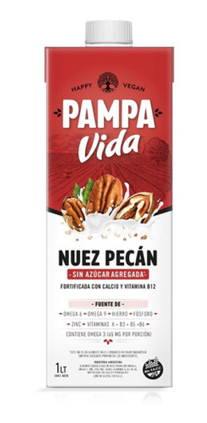 Leche Nuez De Pecan 1 L Bebidas Sin Tacc Sin Azucar B12 0