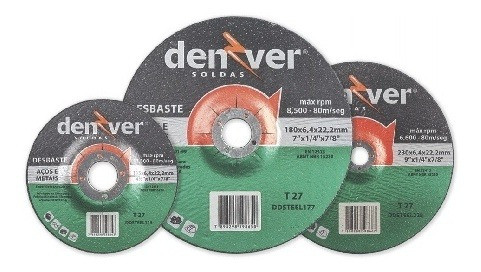 Disco Desbaste Metal 9 Denver 0