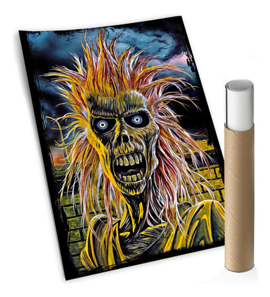 Poster Lamina Iron Maiden 100 X 70 Kustom Fotografico 0