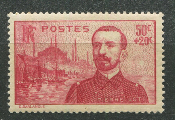 Francia Sello Estampilla Yvert 353 Mnh Pierre Loti 1937 0