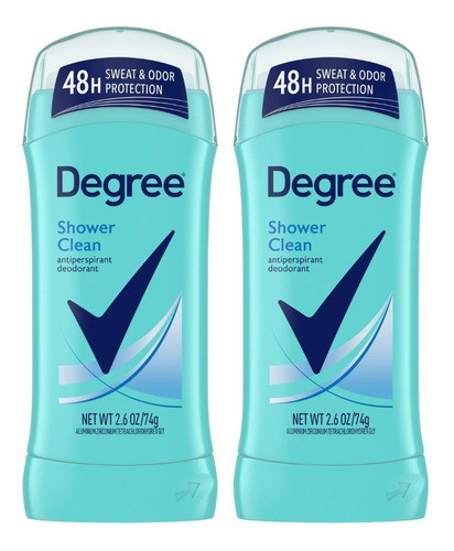 Kit 2 Antitranspirante Sheer Powder Degree Dry Protection 0