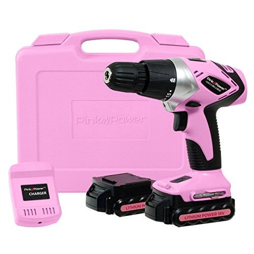 Pink Power Pp182li 18 Voltios De Litio-ion Cordless Electric 0
