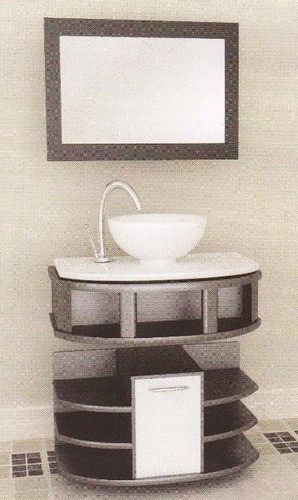 Mueble Con Repisas Y Cajón 0