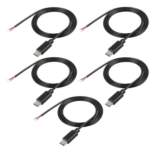 Cable De Alimentacion De Extension Usb Tipo C De 22 Awg 5 V 0