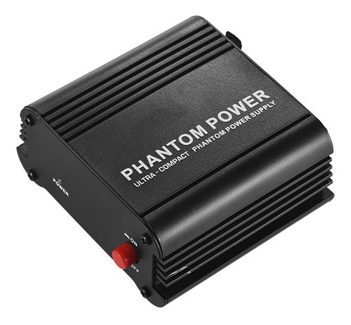Microfone Ultracompacto Muslady +48v Phantom Fonte De Alimen 0