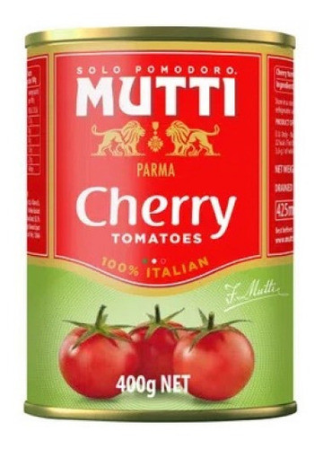 E-tomate Cereja Cherry Mutti -400g 0