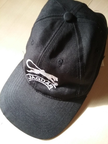 Gorra Negra Jaguar. Buen Estado! Talle U 0