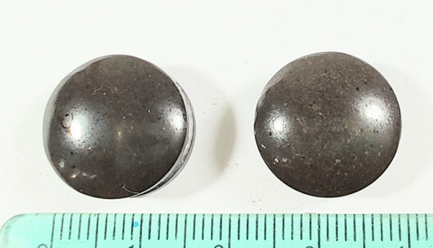 Onix Negro Andino Cabujon Ranurado Art 38 0