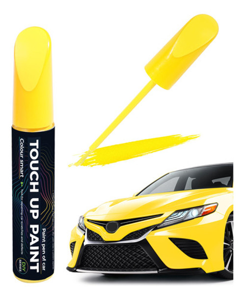 Boligrafo De Pintura De Retoque P/ Automoviles 12ml Amarillo 0
