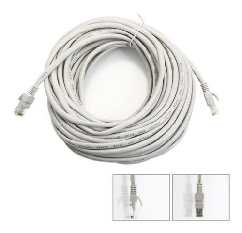 50 Ft Cat5 Cat5e Rj45 De Ethernet De Red Lan Cable Cable Mac 0