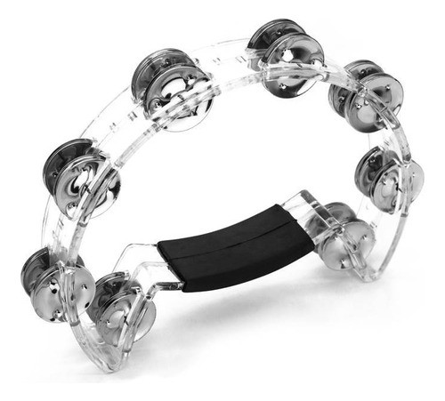 Torelli Pandeiro Meia Lua Pandeirola Cristal Trasp. Tp 316 0