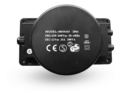 Transformador De Corriente 12 Volt / 300 W Gianni 0