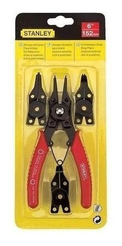 Pinza P/seguro Combinada Stanley Kit Blister - Ynter 0