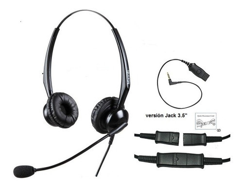 Vincha Telefónica Mairdi Con Conector 2.5 Mm - Electrocom - 0