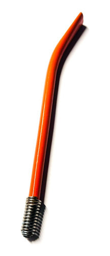 Bombilla Para Mate Metálica Color Naranja 0