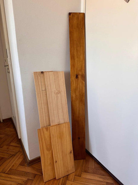 Listones De Madera En Lote 0