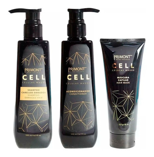 Kit Primont Cell Celulas Madre Shampoo Enjuague Y Mascara 0