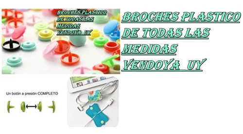 Kit Pinza P/ Colocar Broches , Ropa , Pvc .lona ,cuero ,etc 0