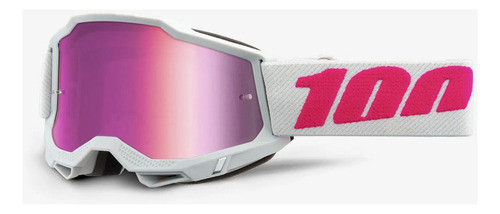 Óculos Proteção Moto Trilha Dh 100% Accuri 2 Goggle Pink 0