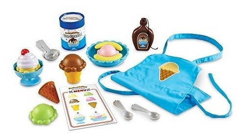 Juego Set De Heladeria - 18 Pzas Ler9077 Impobarato 0