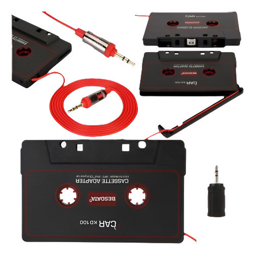 Reproductor Música Audio Cassette Cinta Adaptador De 3,5 Mm 0
