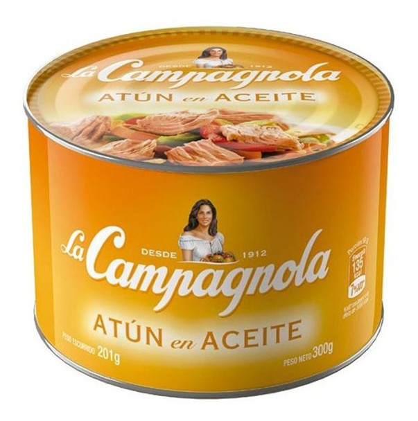 Pack X 3 Unid Atun  Ac 300 Gr Campagn. Pescaderia Pro 0