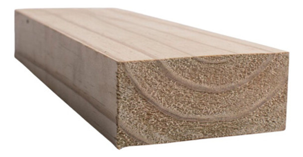 Tirante De Pino Elliotis Cepillado 2x4 De 3.05 Mts Primera 0