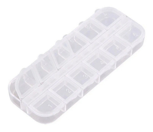 Caja Organizador Para Accesorios Manicuria/ Fresas 0