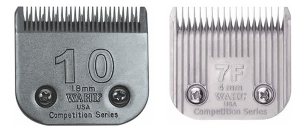 Kit Lâmina 10 7f Wahl Km2 Km5 Km10 Andis Oster Original 0 Kit Lâmina 10 7f Wahl Km2 Km5 Km10 Andis Oster Original 0