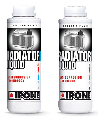 Liquido Radiador Refrigerante Ipone 1lt  X2 Uni 0