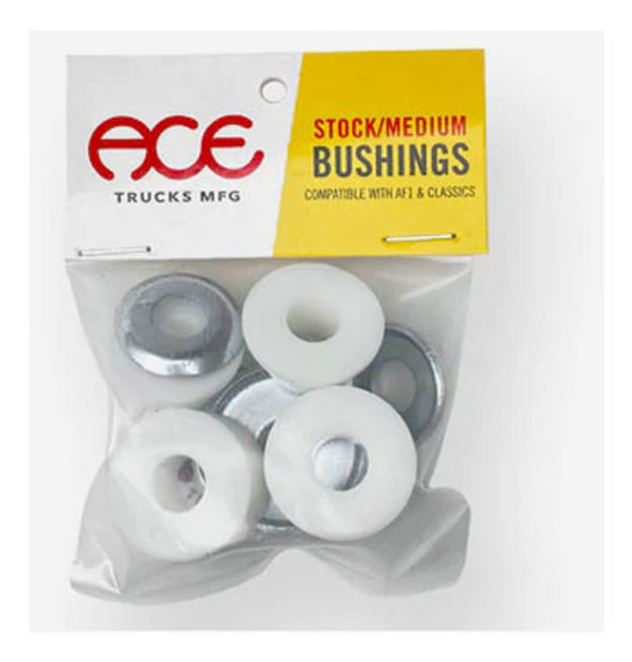 Bujes Ace Medium White Skate Bushings Uretano 0