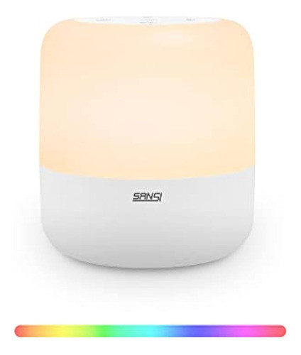 Lámpara De Mesa Sansi Touch Night Light, Lámpara De Mesita D 0