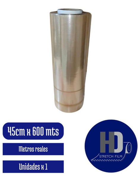 Rollo De Film Adherente Apto Alimento De 45x600mts X Unidad 0
