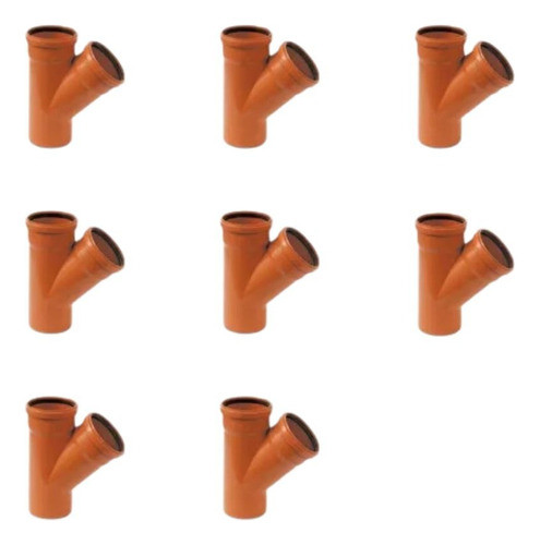 Ramal 45° Mh 50x50mm Amanco Silentium - X5 Ud 0