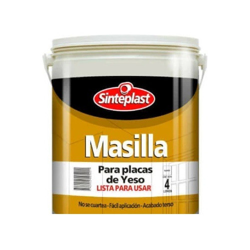 Masilla Para Yeso Sinteplast 6k 0