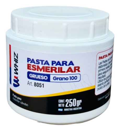 Pasta Para Esmerilar Válvulas Gruesa 250 Gramos Zona Oeste 0