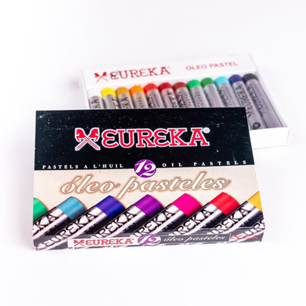 Pasteles Al Oleo Eureka X12 Colores 0