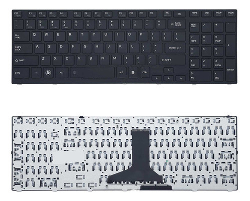 Teclado Compatível Toshiba Satellite P755 P755d Layout Us 0