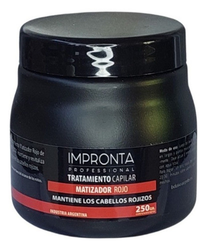 Mascara Matizadora Roja Impronta X 250ml 0