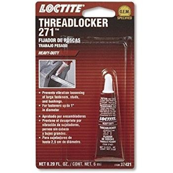 Traba Roscas Uso General Torque Alto  6ml Loctite 271 0