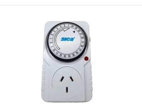 Reloj Vidriera Timer Programador Enchufable Sica 0