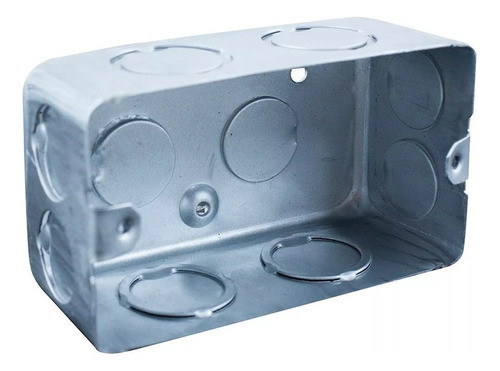 Caja De Chapa Rectangular Embutir Normalizada X 10! 0