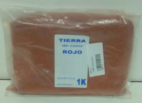 Paquete De Tierra De Color Rojo Para Marcar X Kilo 0