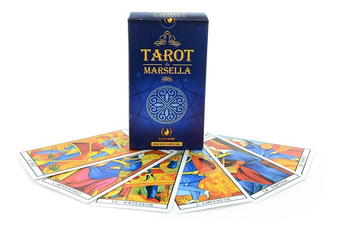 Cartas De Tarot Marselles Rectangular Con Manual 0
